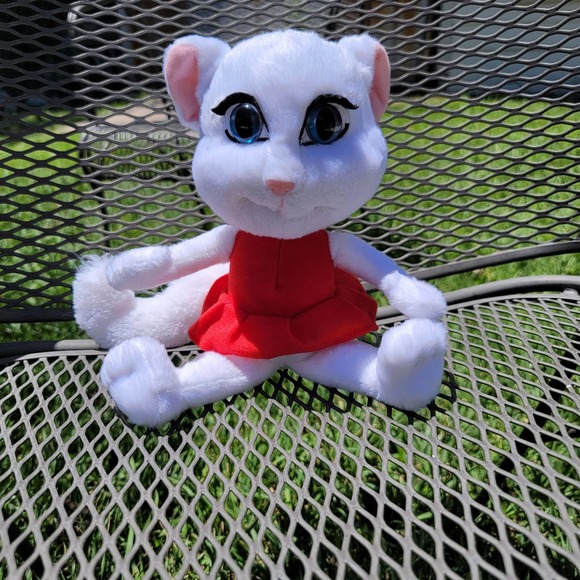 Talking Angela Toys Talking Angela Interactive Plush Red Dress